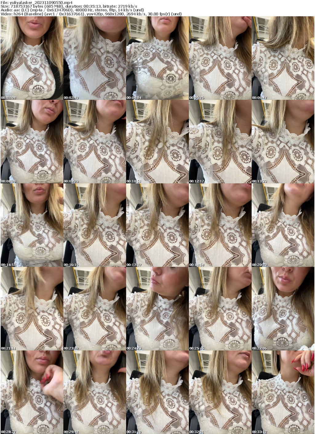 Preview thumb from yuliyalasker on 2023-11-09 @ bongacams