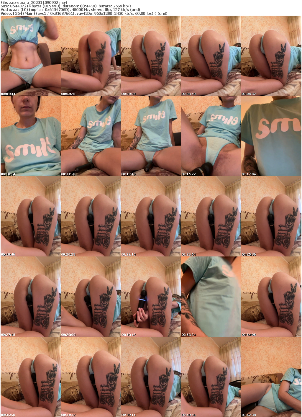 Preview thumb from zapretnaja on 2023-11-09 @ bongacams