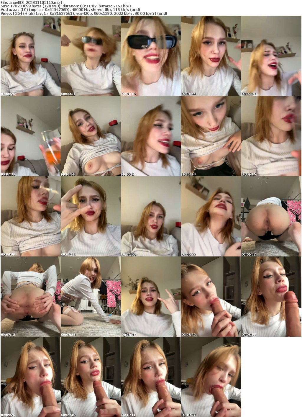 Preview thumb from angelll3 on 2023-11-10 @ bongacams