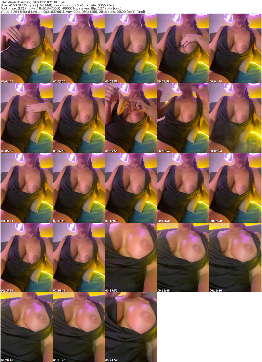 Preview thumb from dianacharming on 2023-11-10 @ bongacams