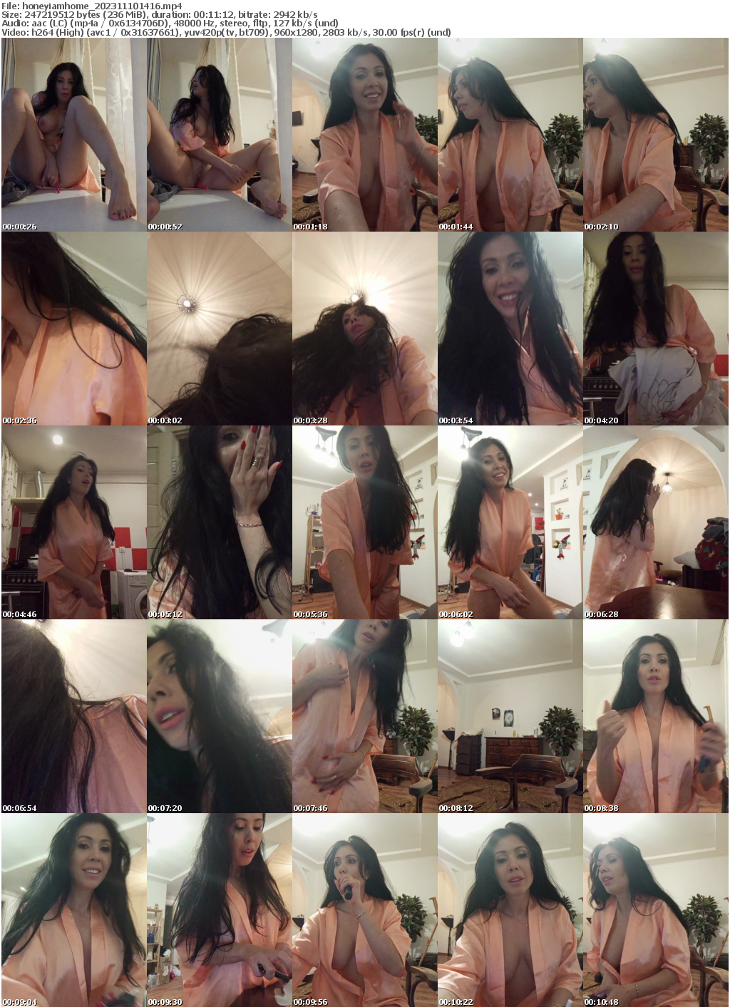 Preview thumb from honeyiamhome on 2023-11-10 @ bongacams