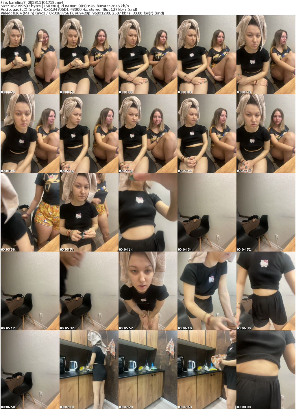 Preview thumb from karolina7 on 2023-11-10 @ bongacams