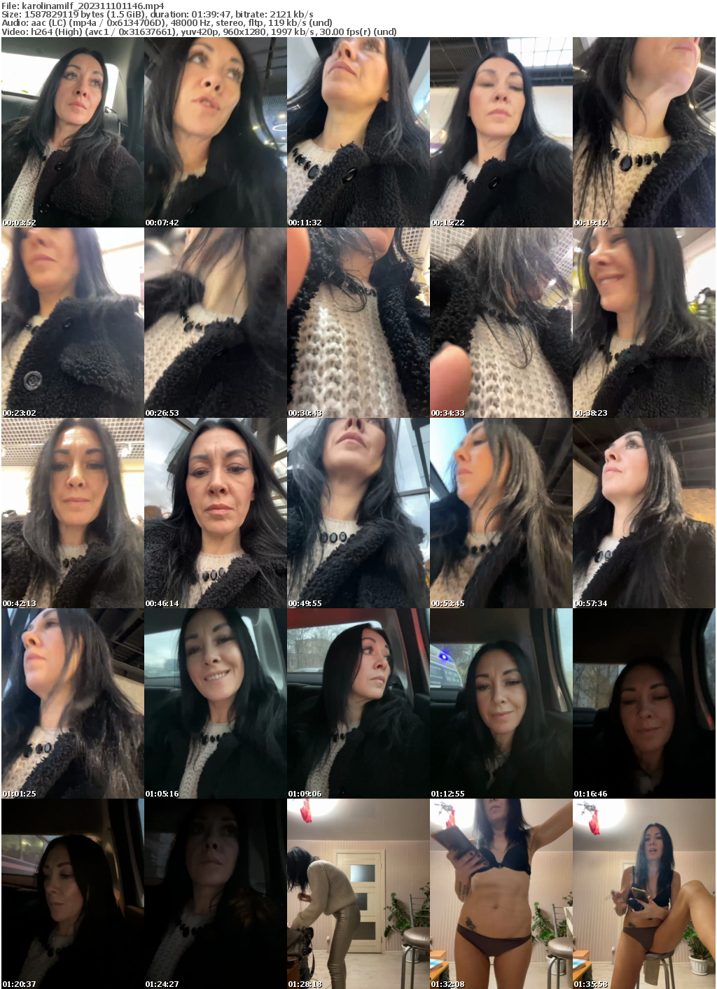 Preview thumb from karolinamilf on 2023-11-10 @ bongacams