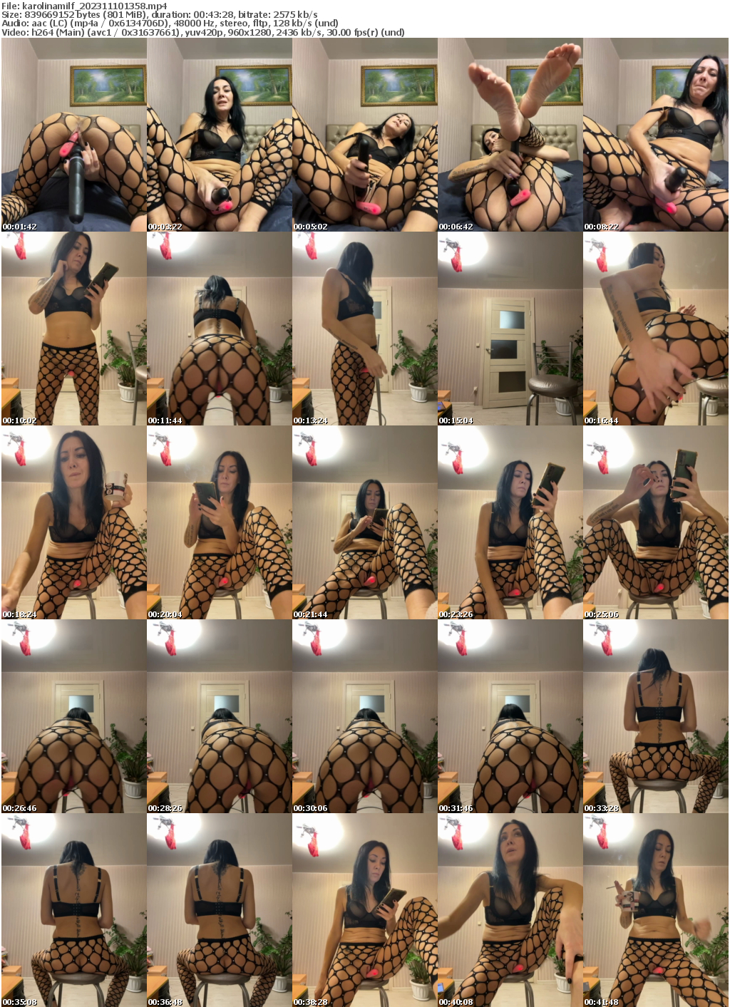 Preview thumb from karolinamilf on 2023-11-10 @ bongacams