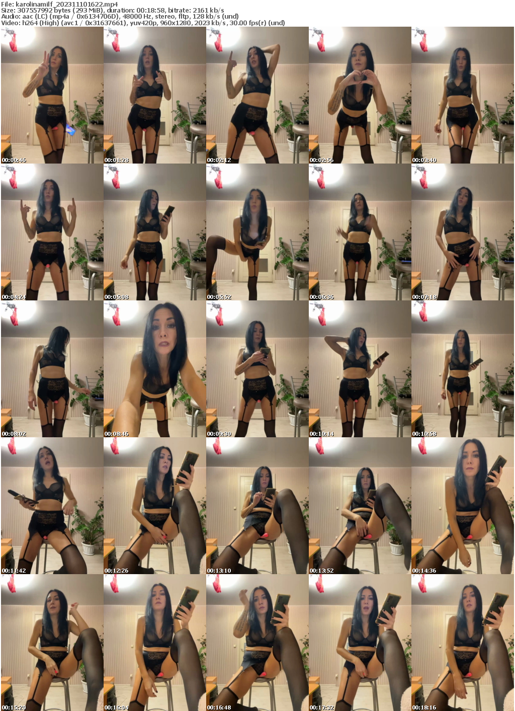 Preview thumb from karolinamilf on 2023-11-10 @ bongacams