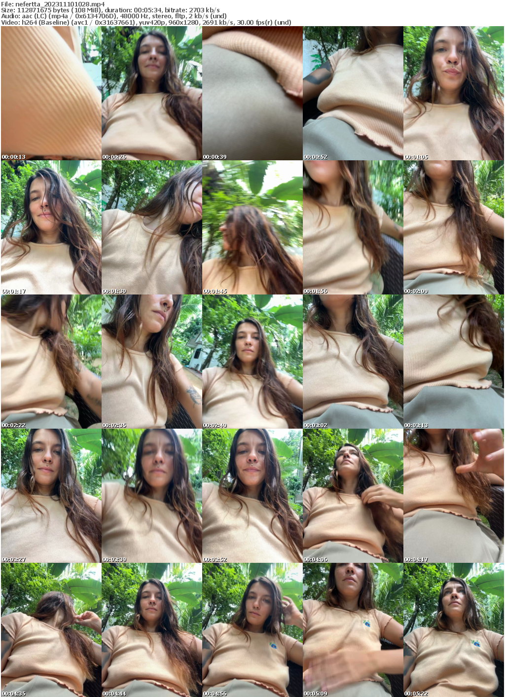 Preview thumb from nefertta on 2023-11-10 @ bongacams