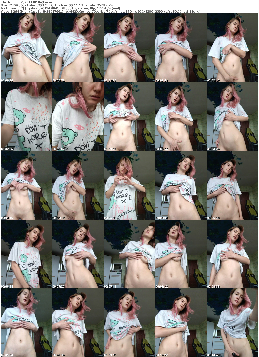 Preview thumb from tutti_h on 2023-11-10 @ bongacams