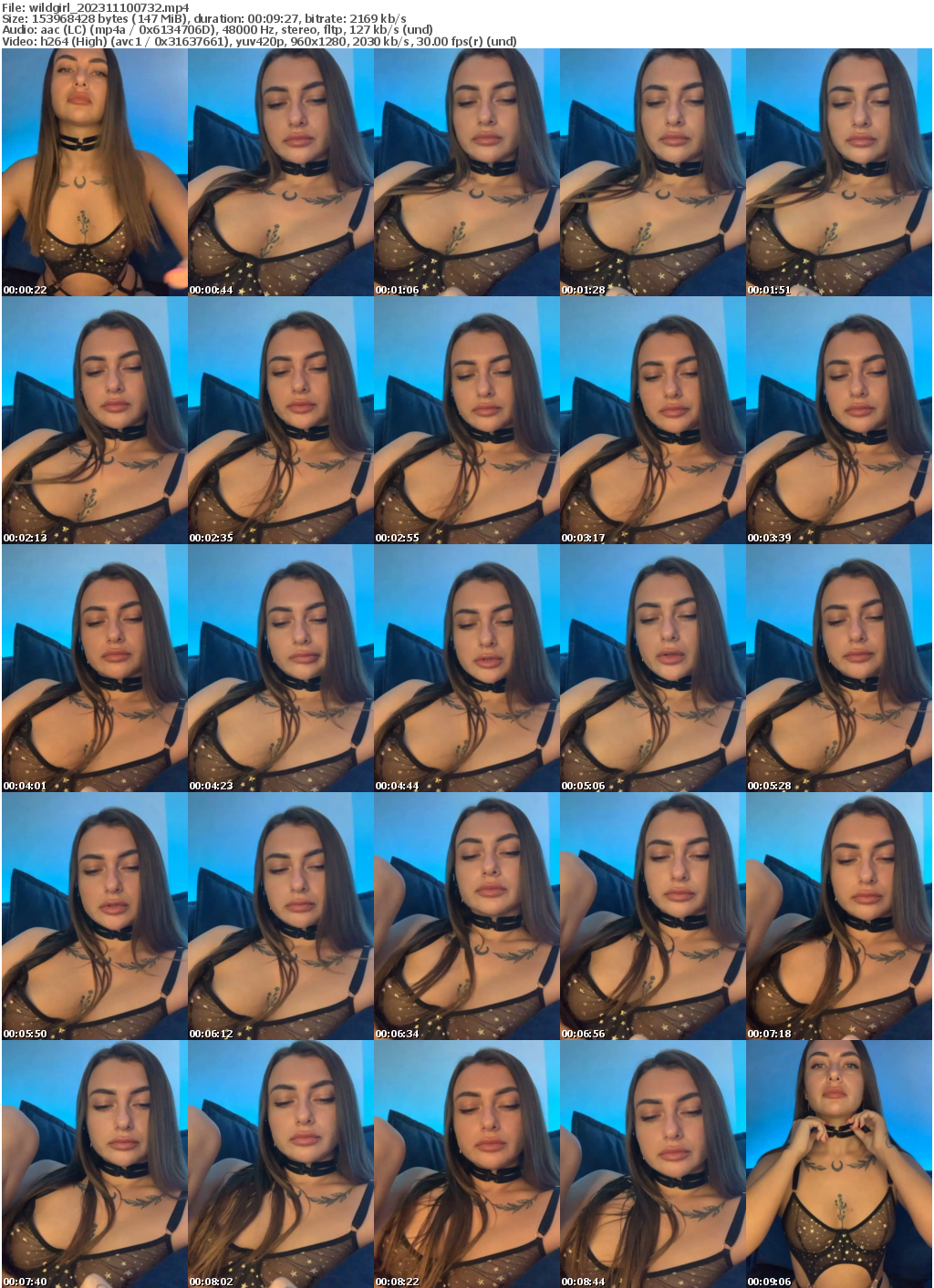 Preview thumb from wildgirl on 2023-11-10 @ bongacams