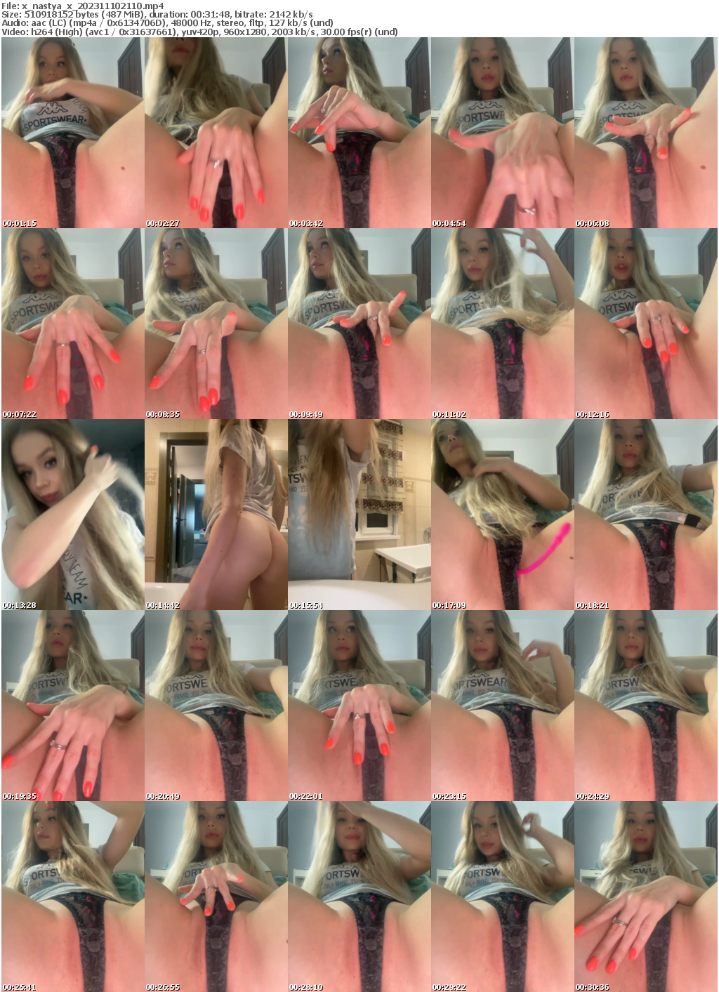 Preview thumb from x_nastya_x on 2023-11-10 @ bongacams