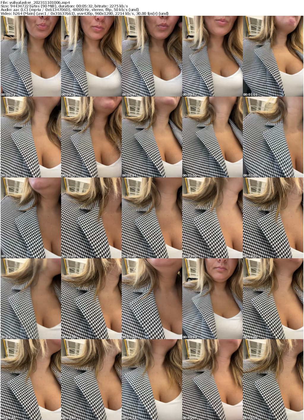 Preview thumb from yuliyalasker on 2023-11-10 @ bongacams