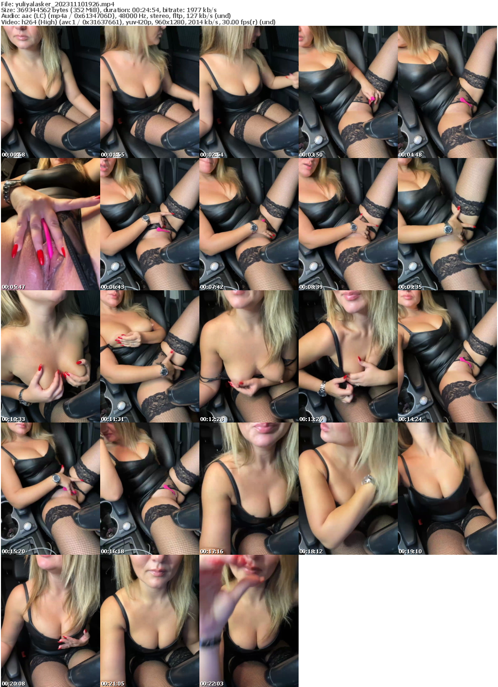 Preview thumb from yuliyalasker on 2023-11-10 @ bongacams