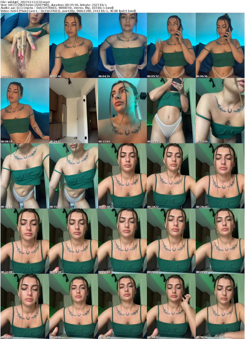 Preview thumb from wildgirl on 2023-11-11 @ bongacams