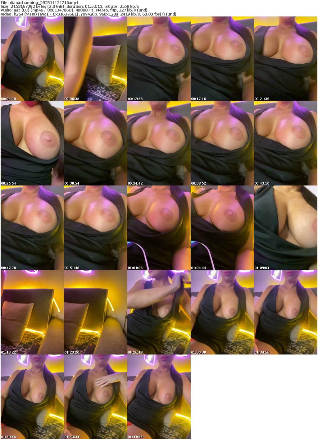 Preview thumb from dianacharming on 2023-11-12 @ bongacams