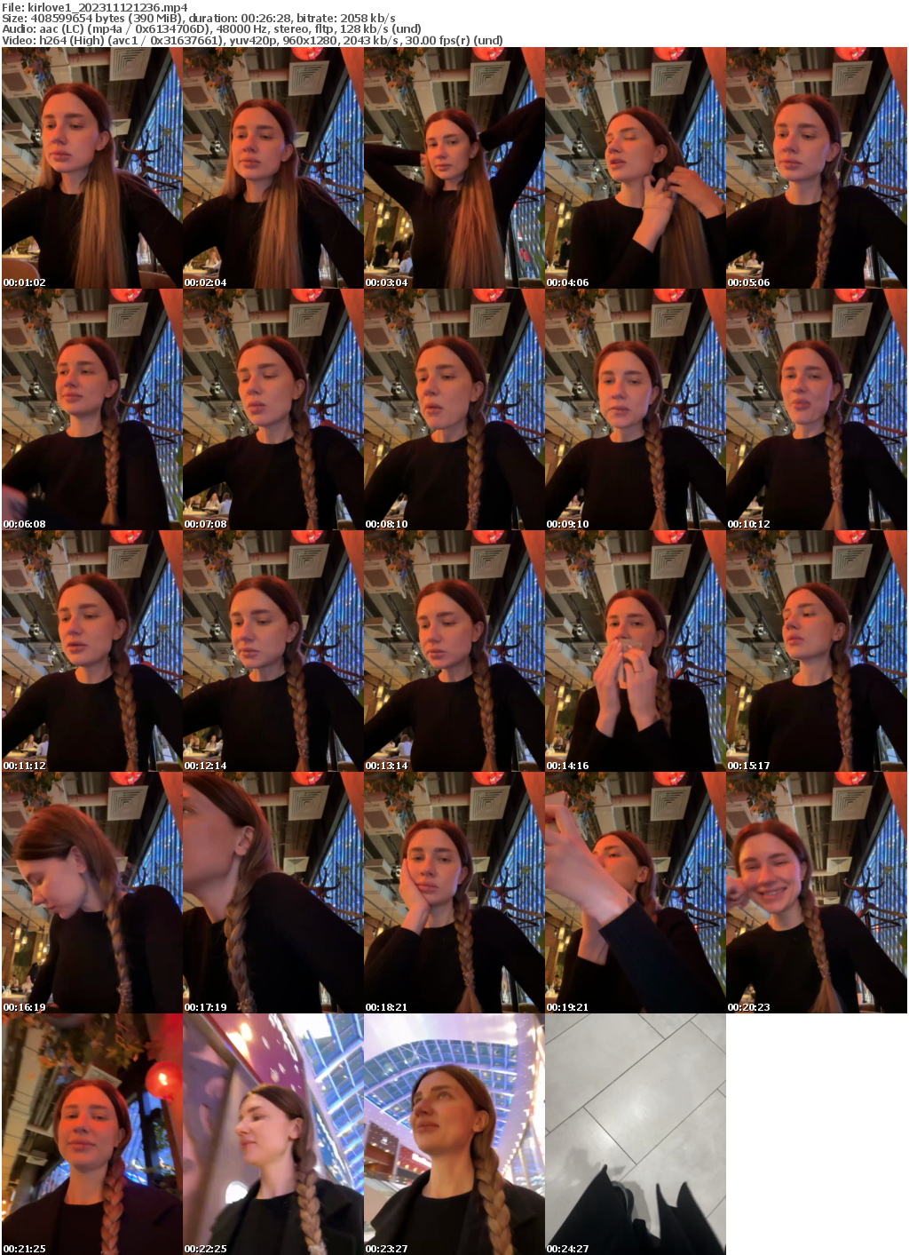 Preview thumb from kirlove1 on 2023-11-12 @ bongacams