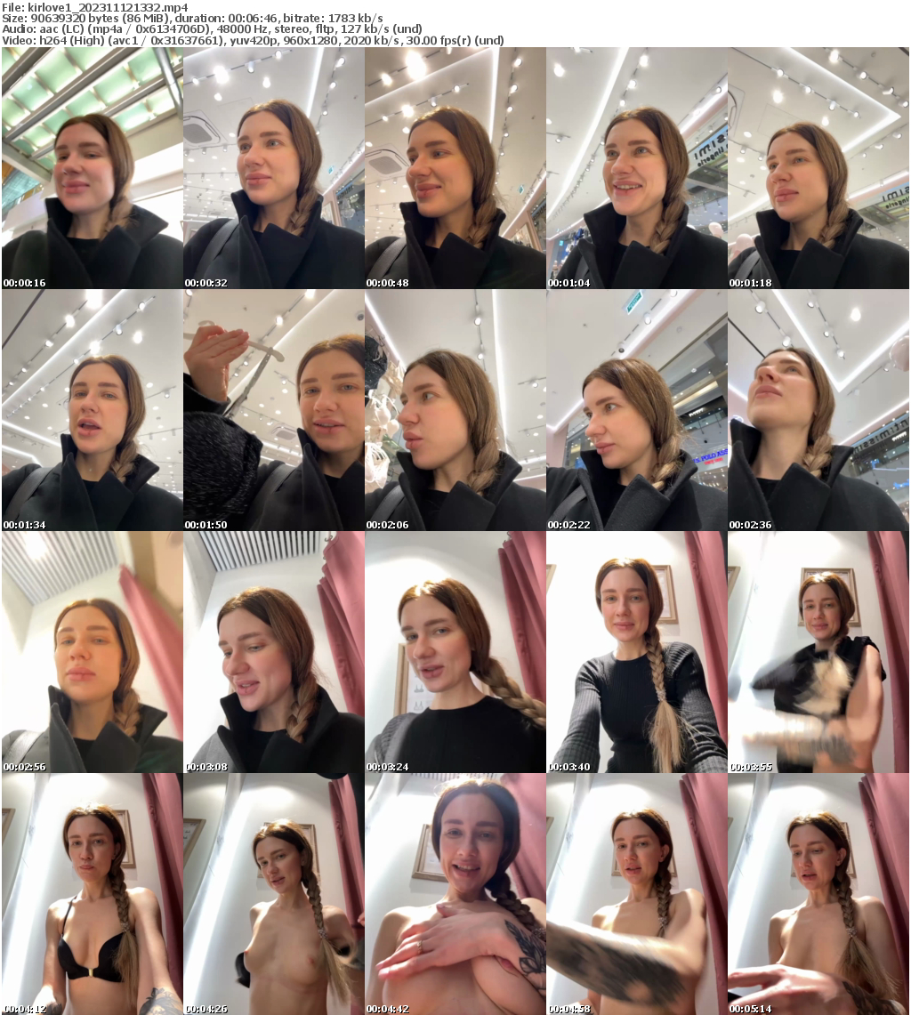 Preview thumb from kirlove1 on 2023-11-12 @ bongacams