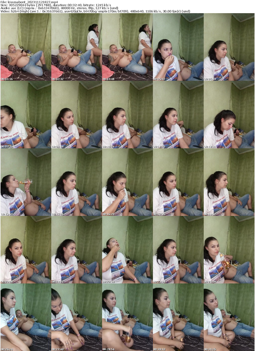 Preview thumb from kissmabont on 2023-11-12 @ bongacams