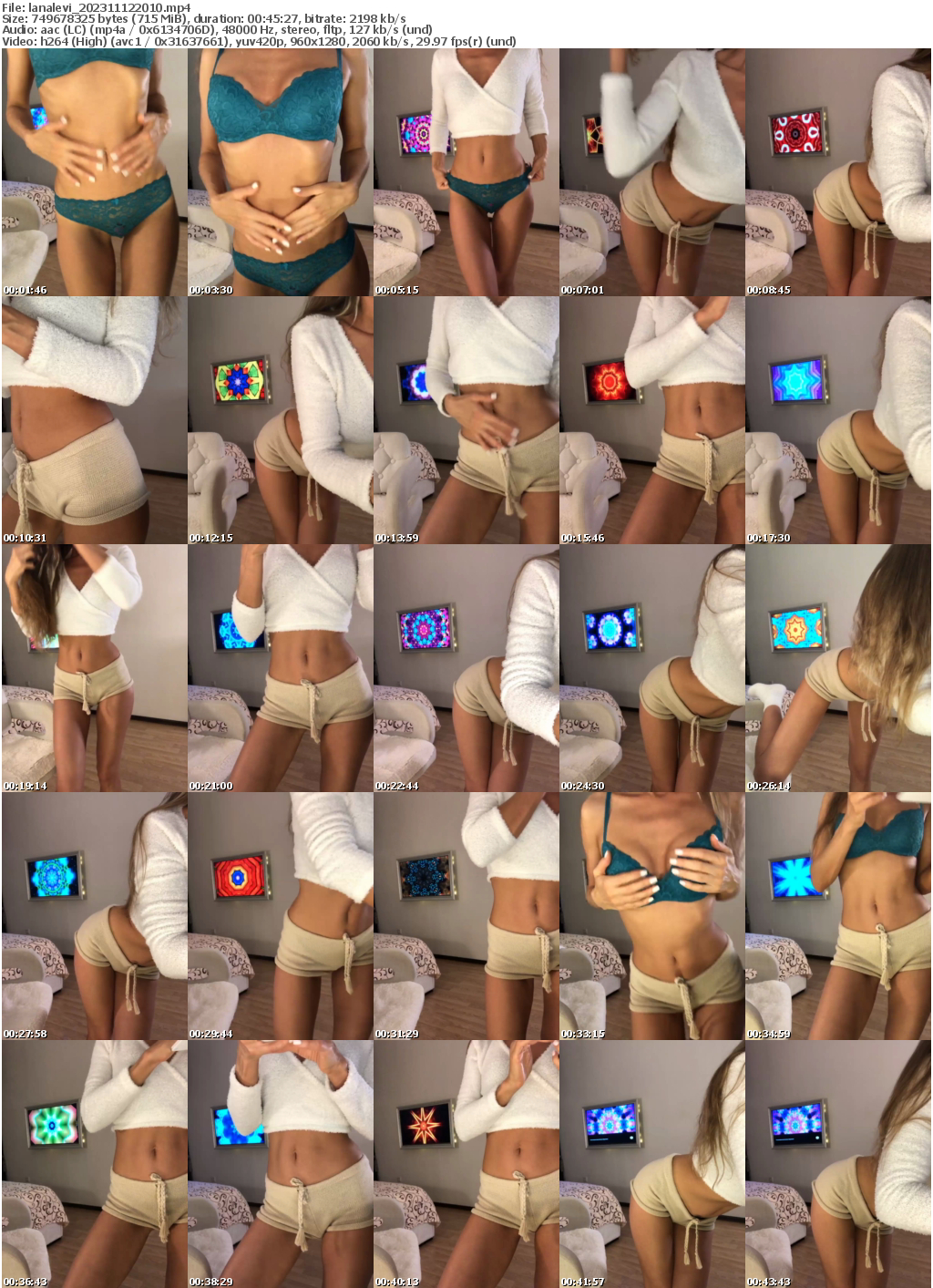 Preview thumb from lanalevi on 2023-11-12 @ bongacams