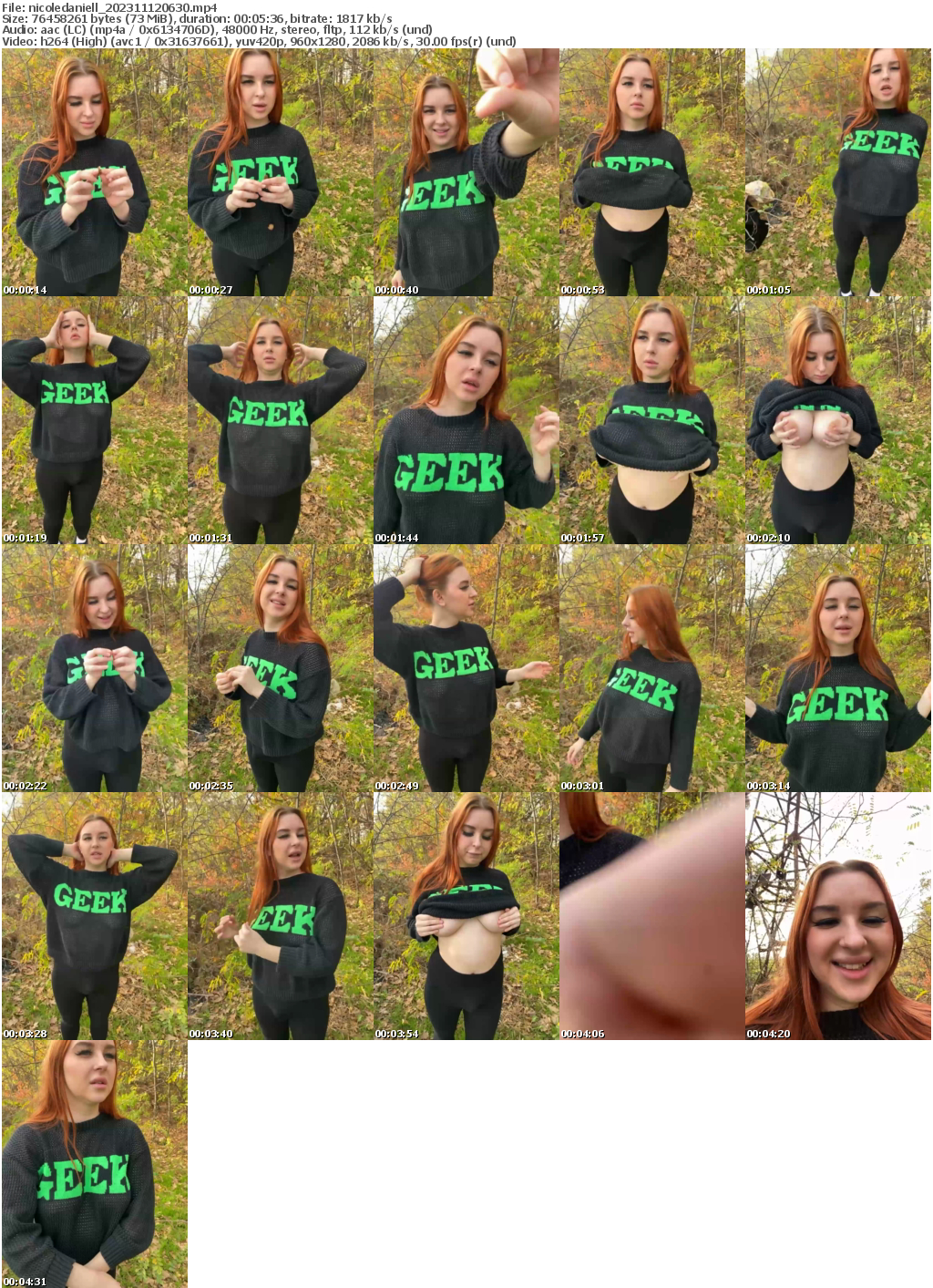 Preview thumb from nicoledaniell on 2023-11-12 @ bongacams