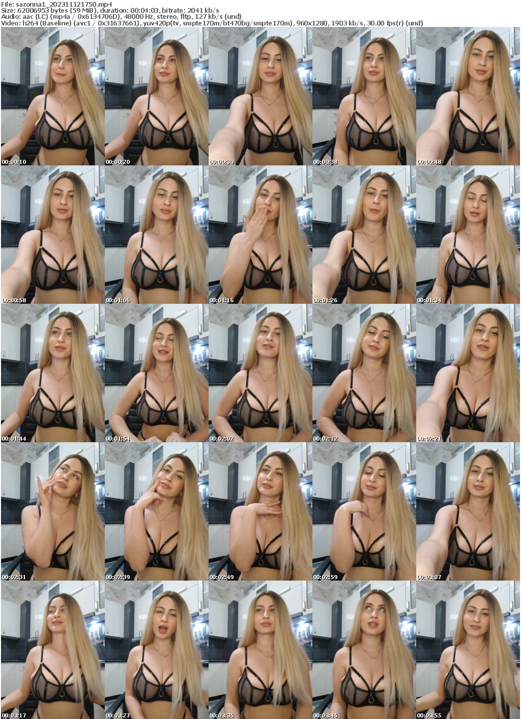 Preview thumb from sazonna1 on 2023-11-12 @ bongacams