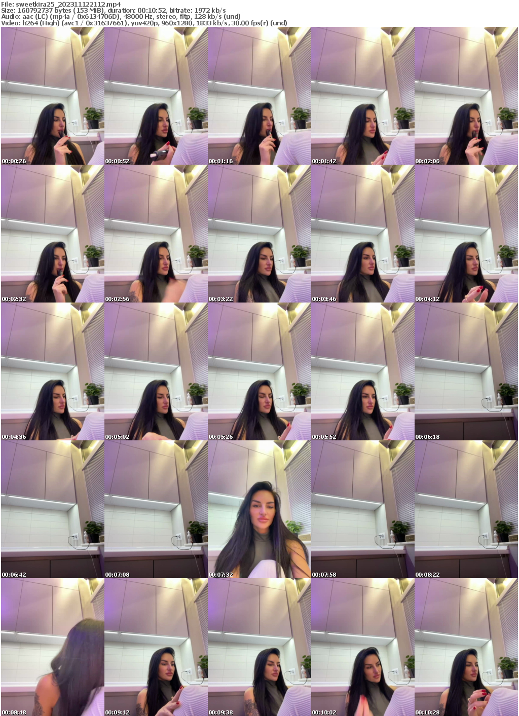 Preview thumb from sweetkira25 on 2023-11-12 @ bongacams