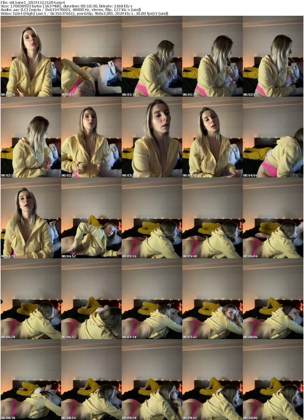 Preview thumb from vik1one1 on 2023-11-12 @ bongacams