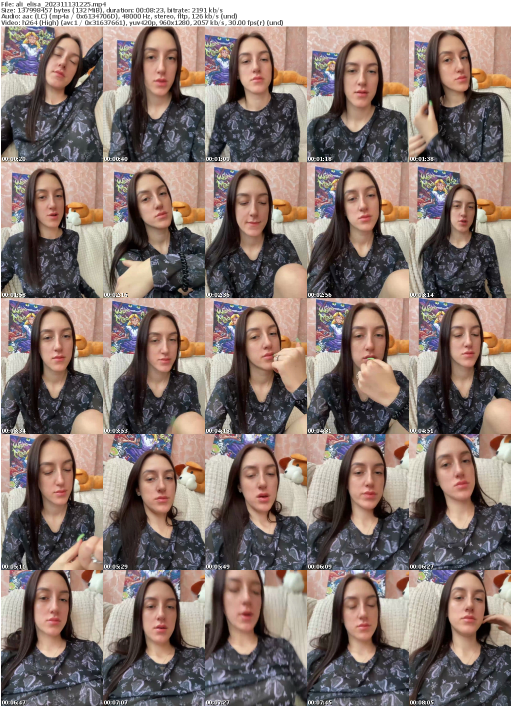 Preview thumb from ali_elisa on 2023-11-13 @ bongacams