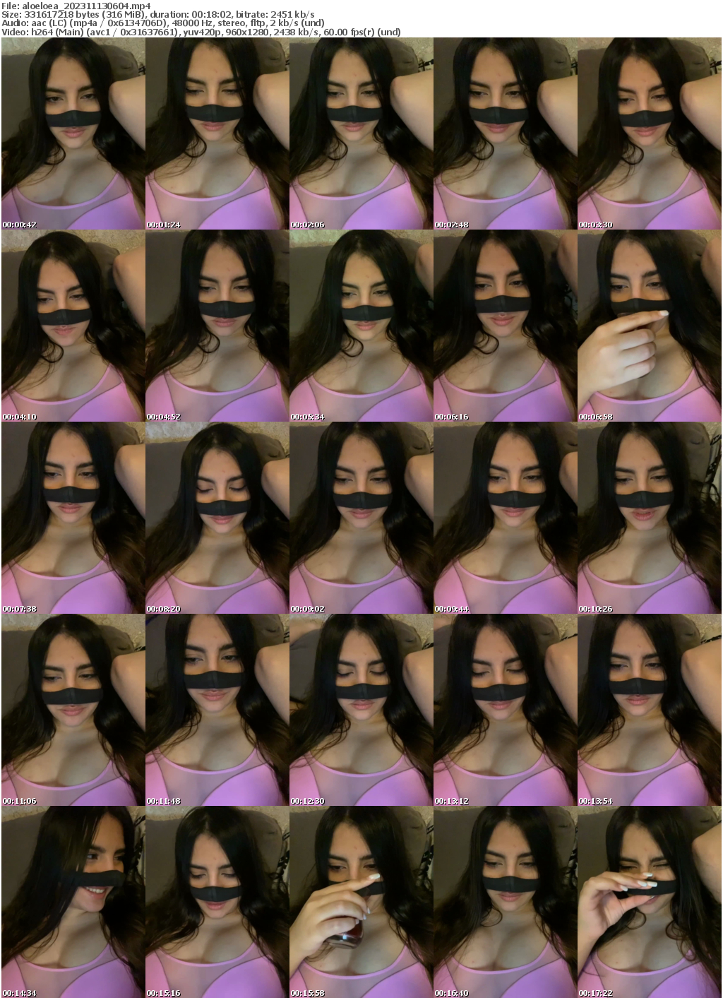 Preview thumb from aloeloea on 2023-11-13 @ bongacams