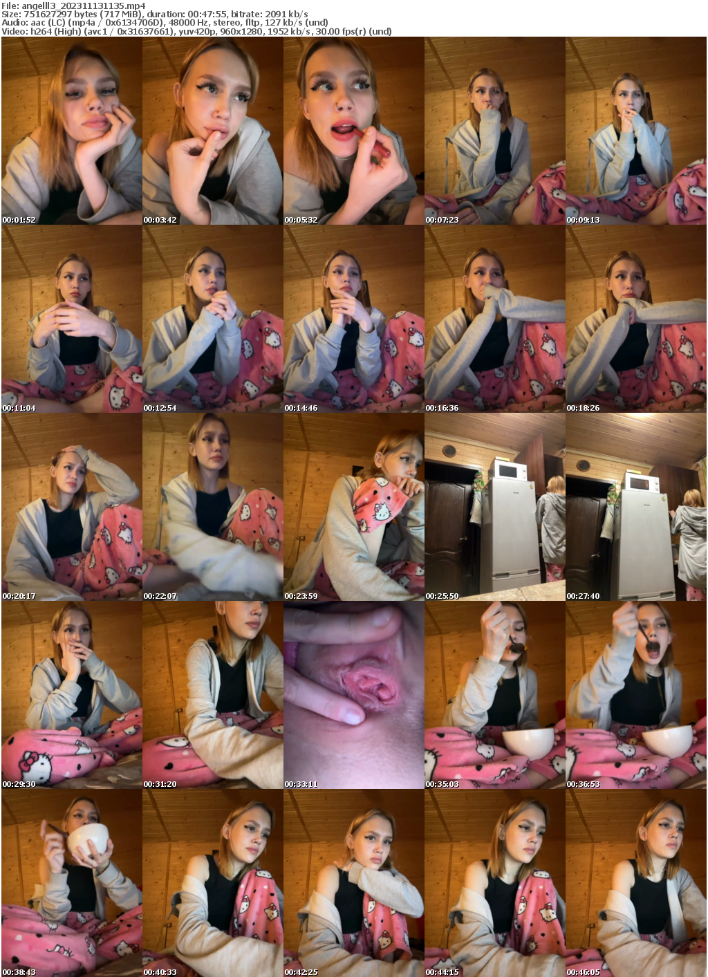 Preview thumb from angelll3 on 2023-11-13 @ bongacams