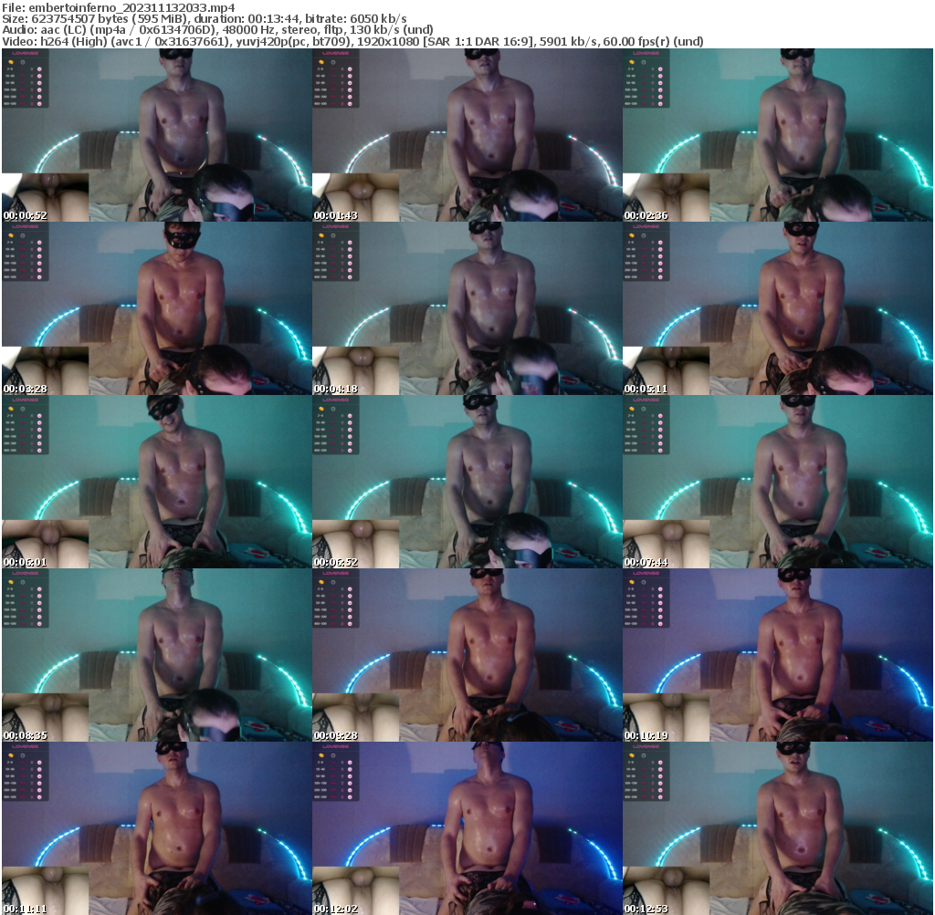 Preview thumb from embertoinferno on 2023-11-13 @ bongacams