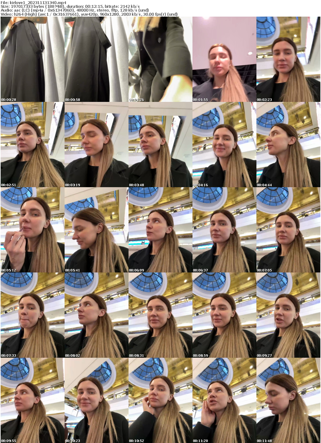 Preview thumb from kirlove1 on 2023-11-13 @ bongacams