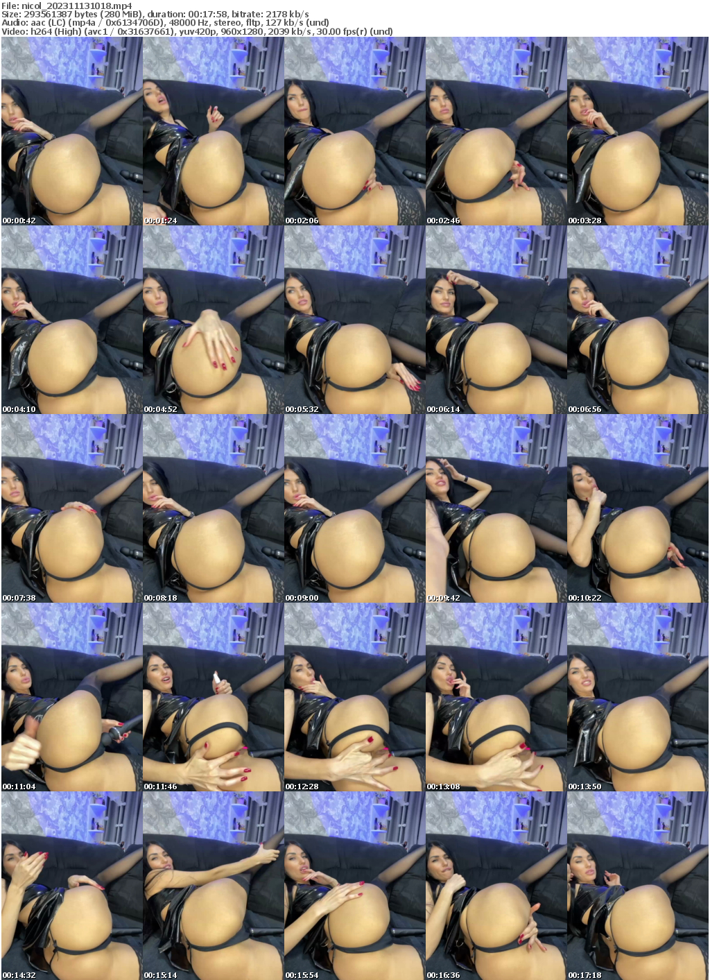 Preview thumb from nicol on 2023-11-13 @ bongacams