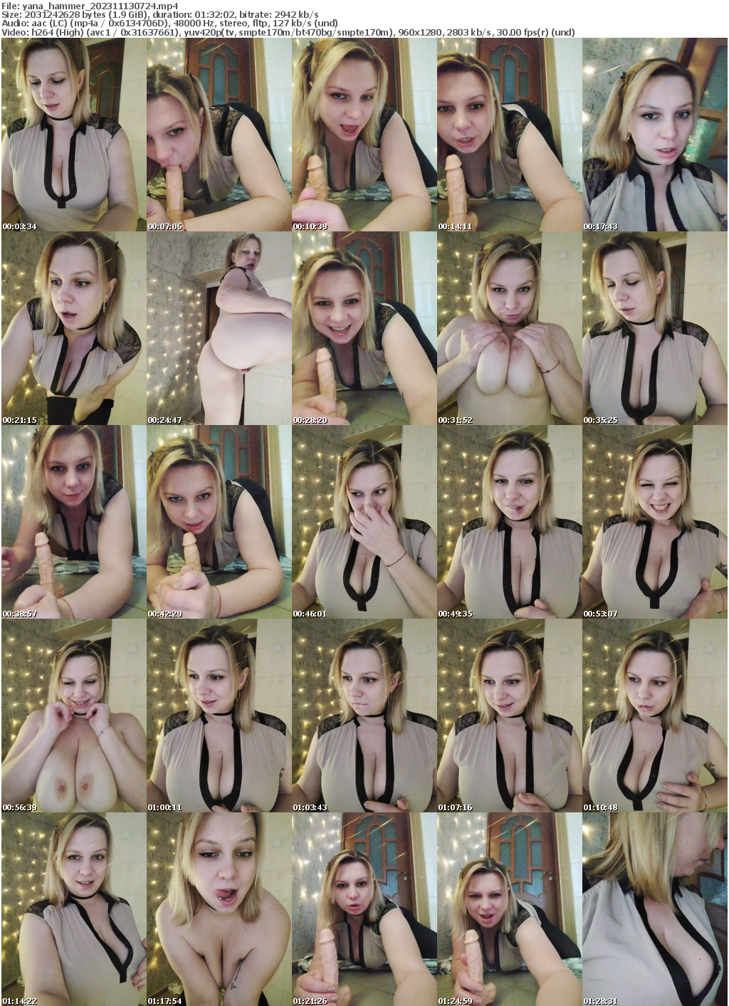 Preview thumb from yana_hammer on 2023-11-13 @ bongacams