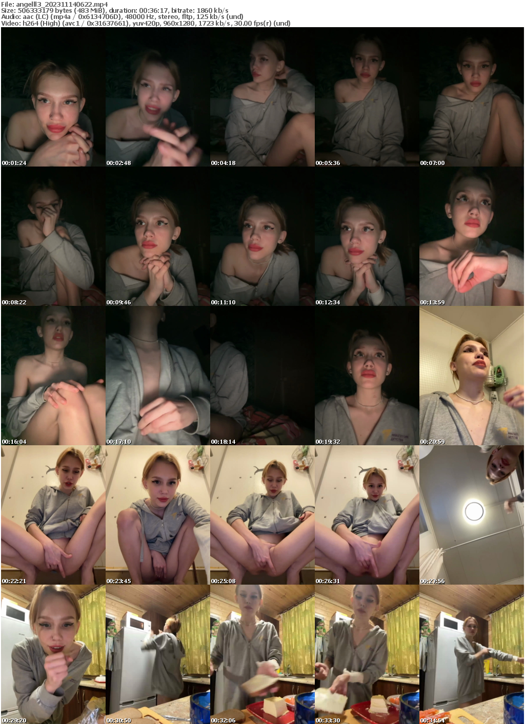 Preview thumb from angelll3 on 2023-11-14 @ bongacams