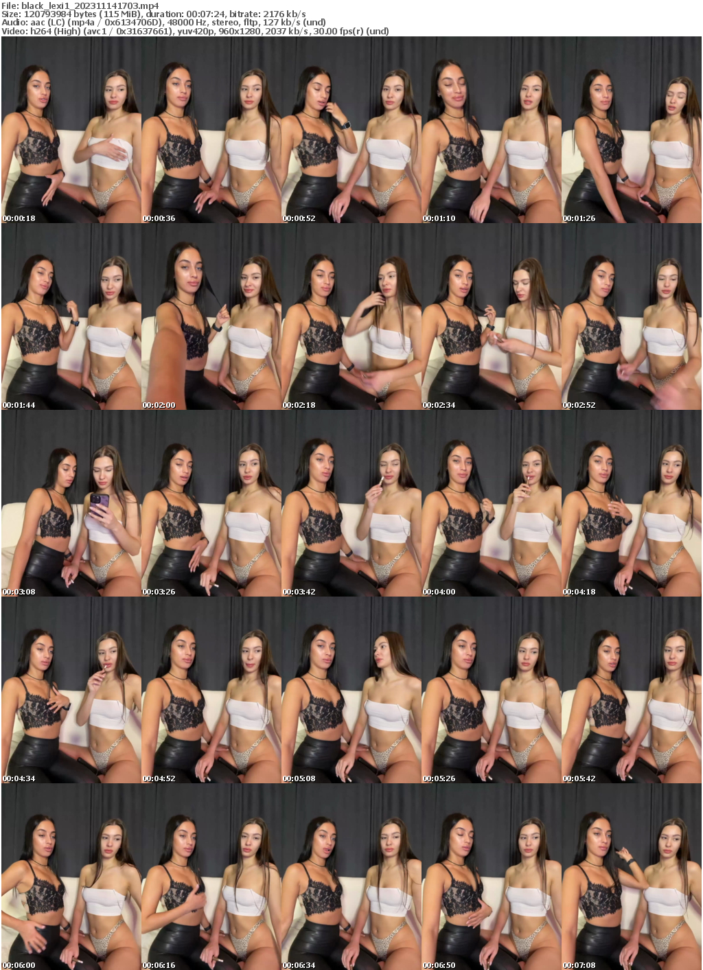 Preview thumb from black_lexi1 on 2023-11-14 @ bongacams