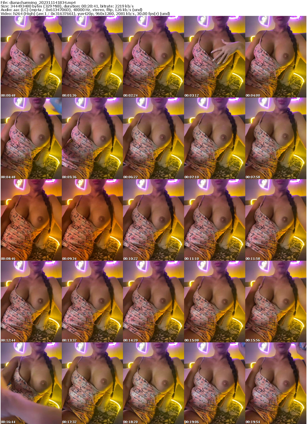 Preview thumb from dianacharming on 2023-11-14 @ bongacams