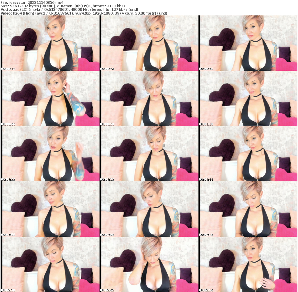 Preview thumb from jessystar on 2023-11-14 @ bongacams