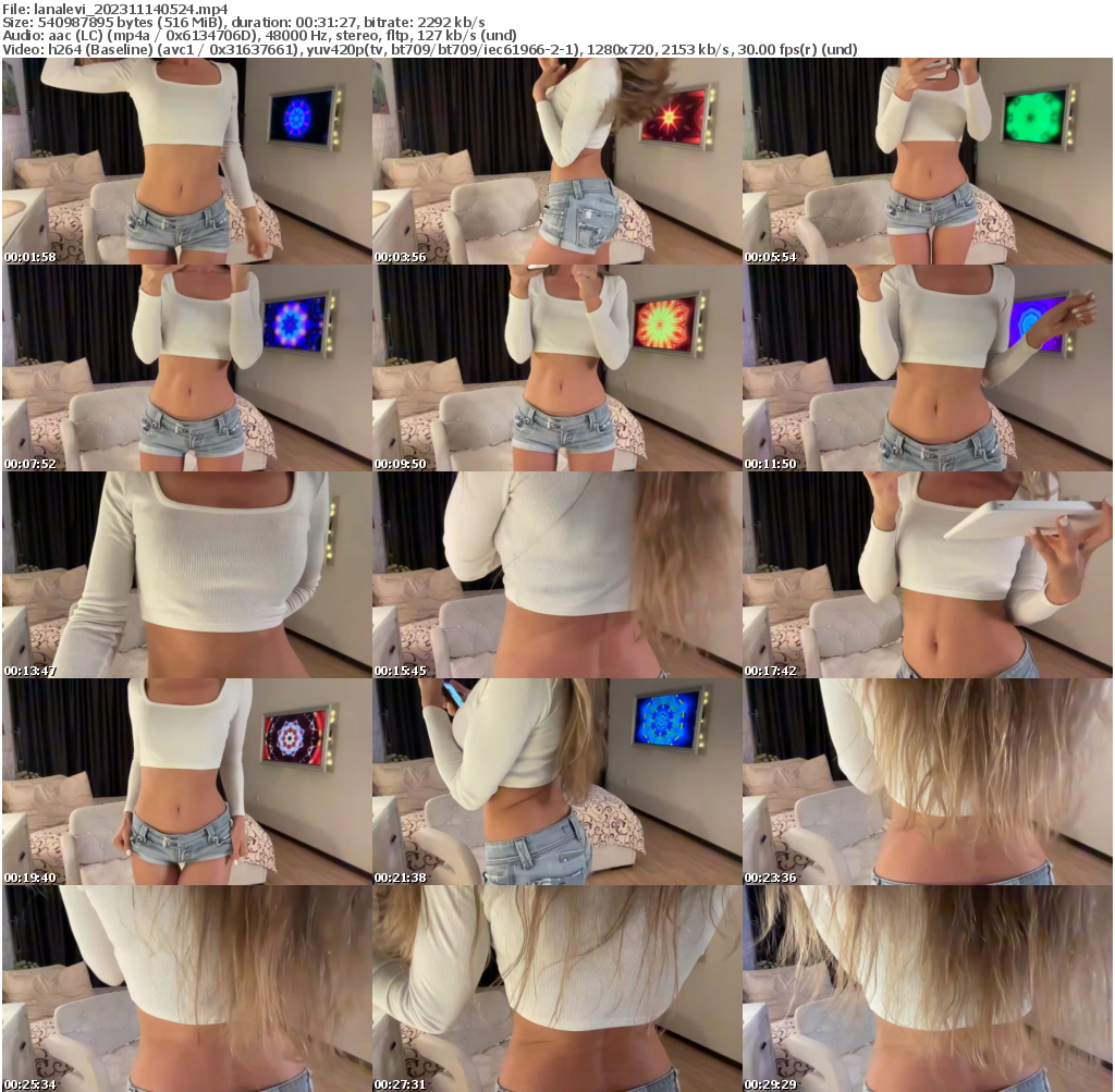 Preview thumb from lanalevi on 2023-11-14 @ bongacams