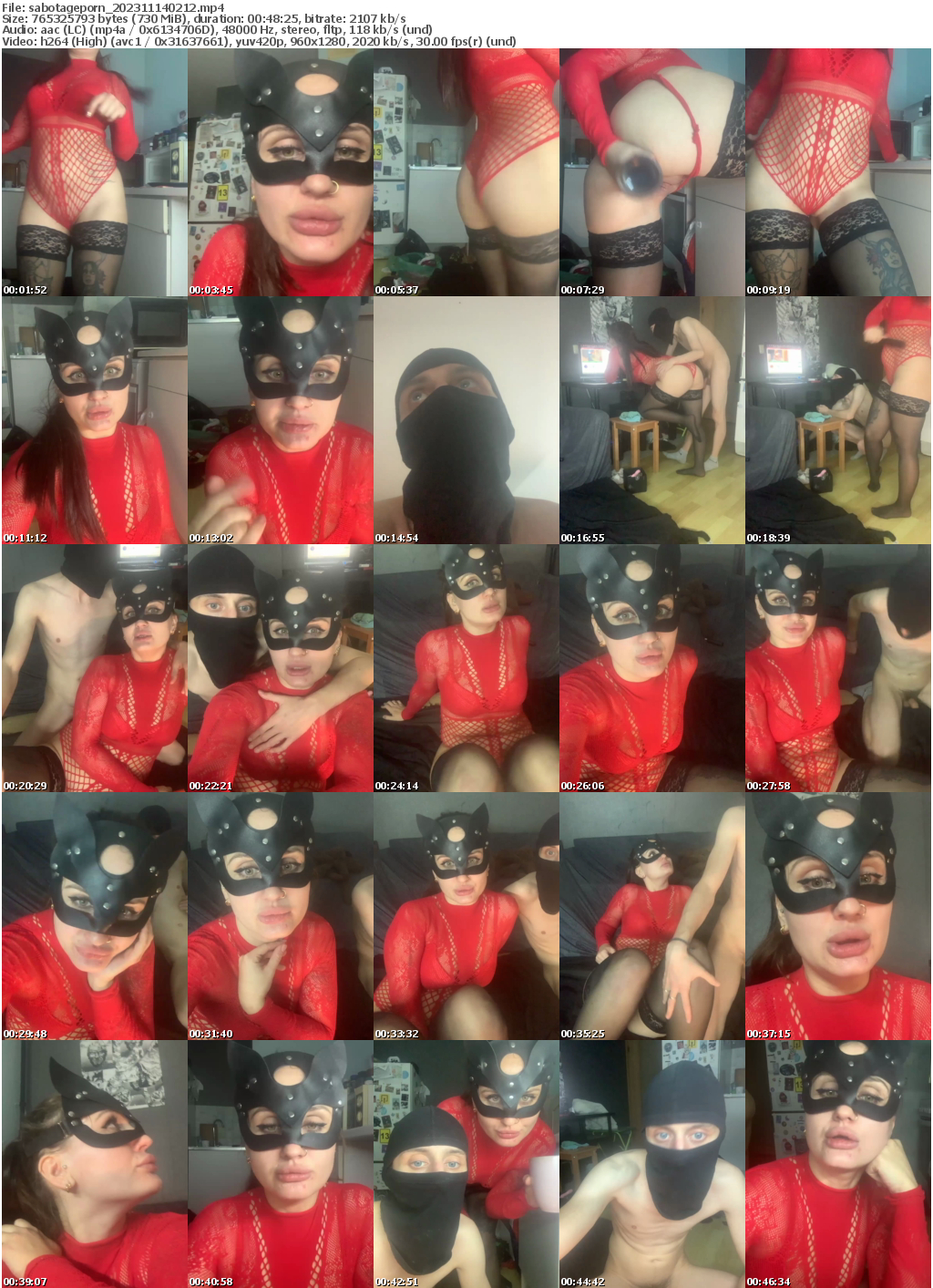 Preview thumb from sabotageporn on 2023-11-14 @ bongacams