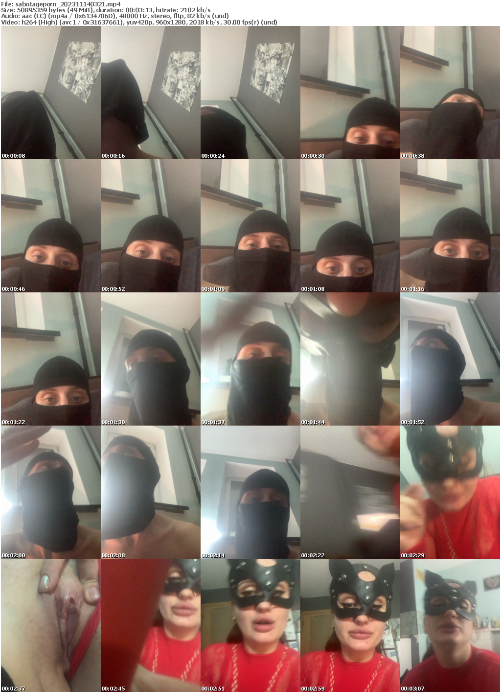 Preview thumb from sabotageporn on 2023-11-14 @ bongacams