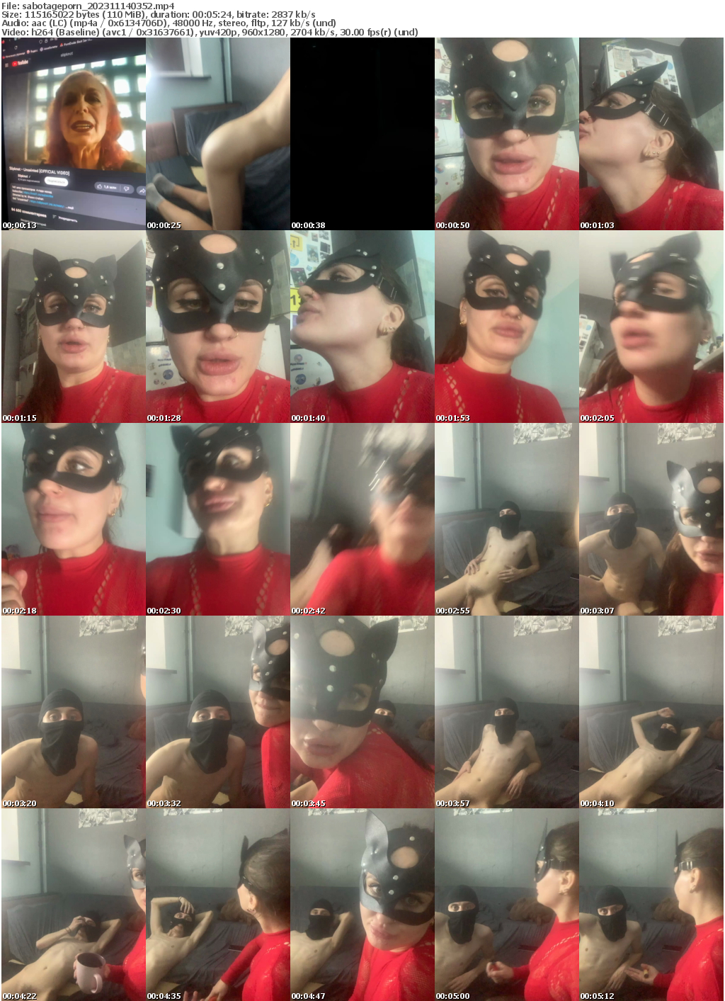 Preview thumb from sabotageporn on 2023-11-14 @ bongacams