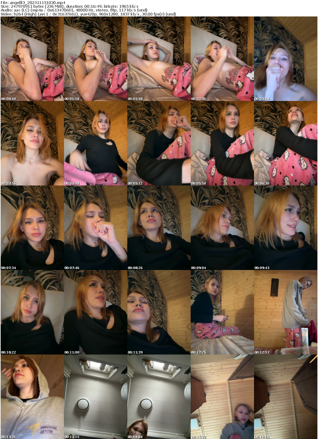 Preview thumb from angelll3 on 2023-11-15 @ bongacams