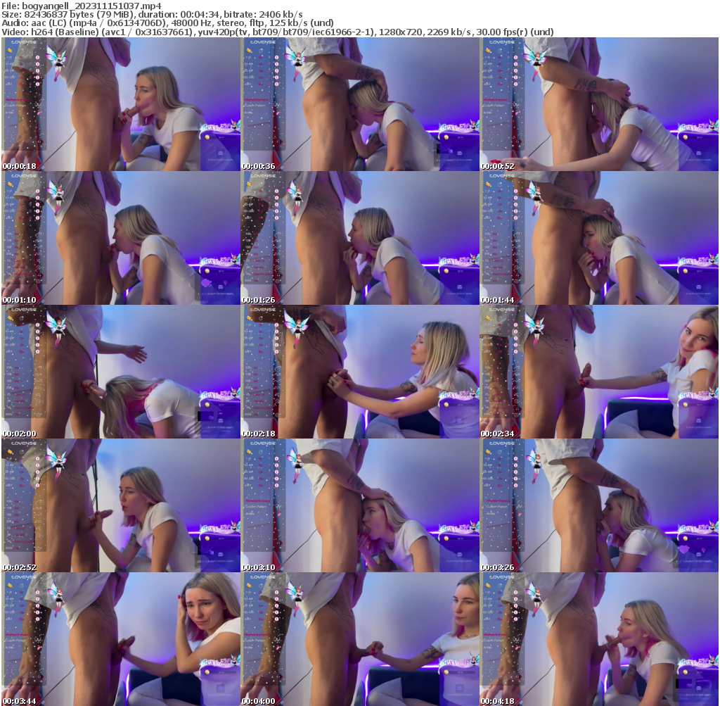 Preview thumb from bogyangell on 2023-11-15 @ bongacams