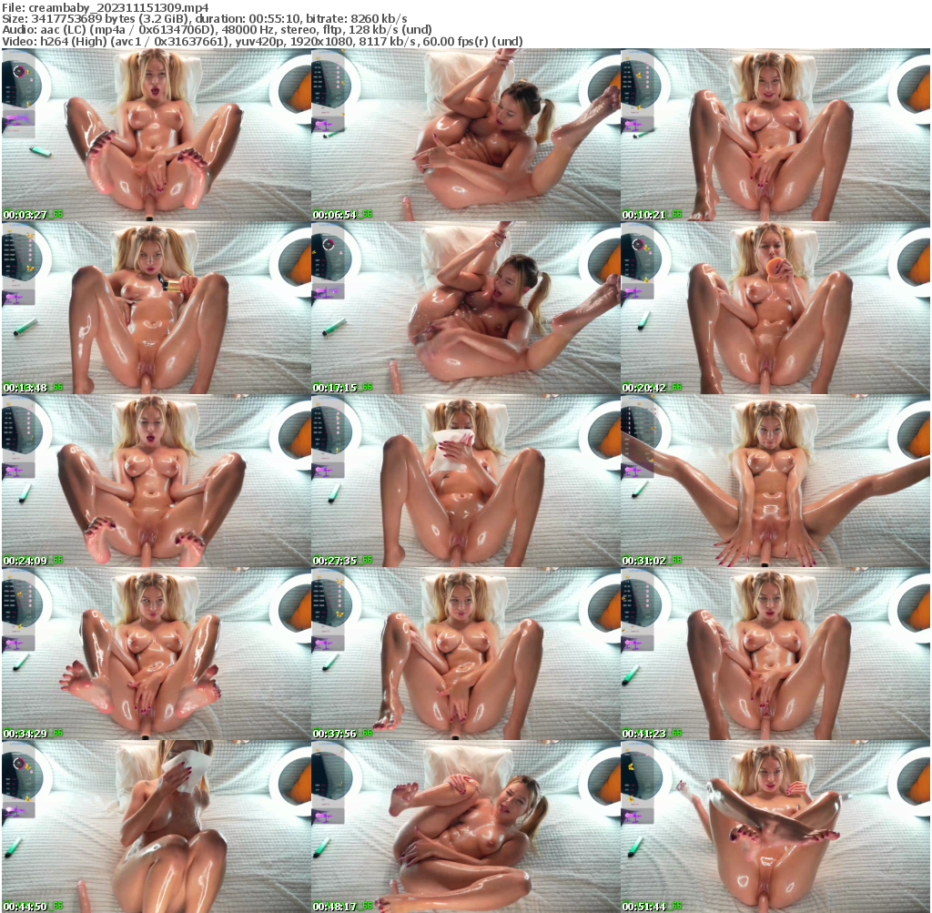 Preview thumb from creambaby on 2023-11-15 @ bongacams