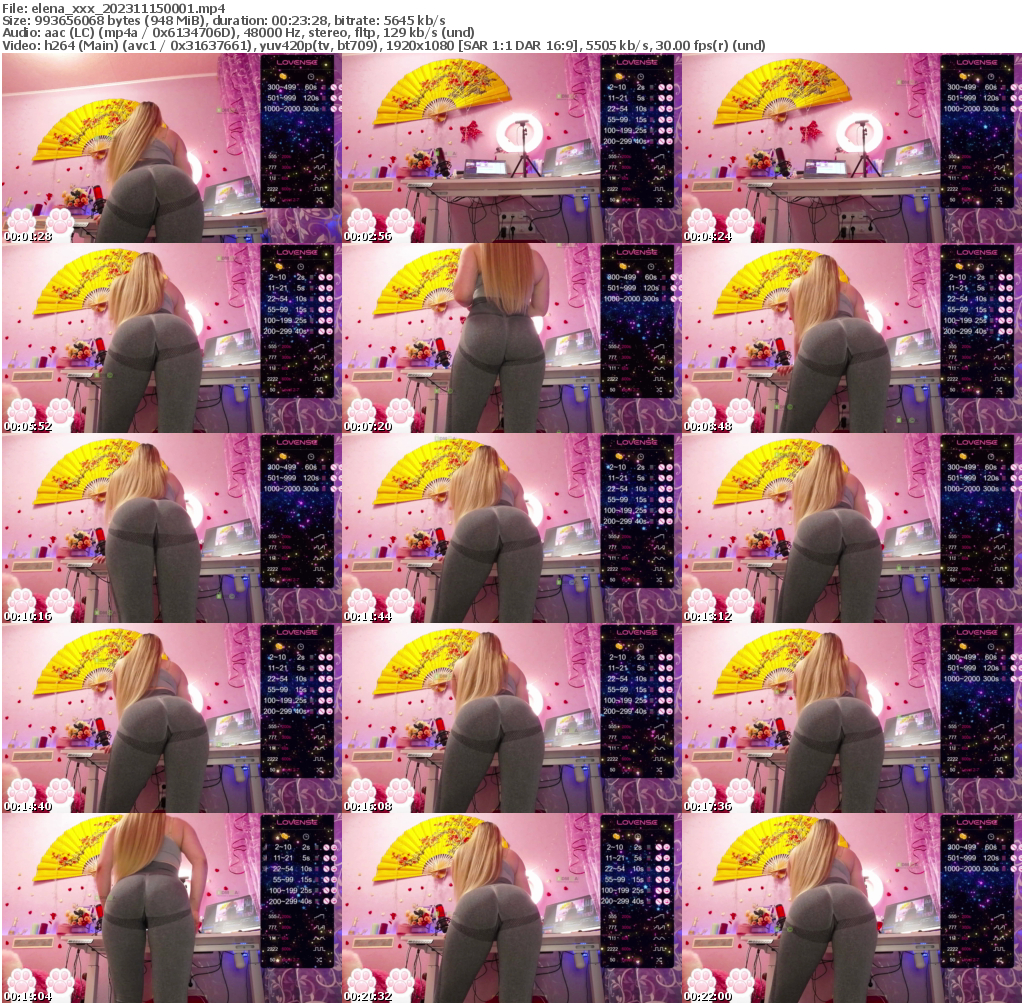 Preview thumb from elena_xxx on 2023-11-15 @ bongacams