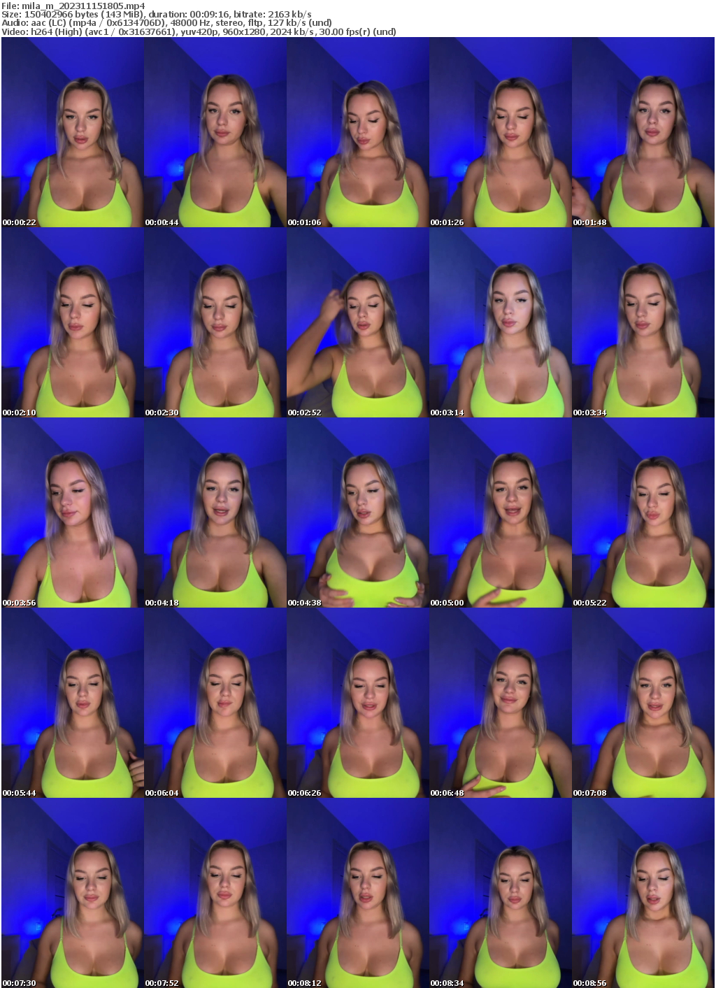 Preview thumb from mila_m on 2023-11-15 @ bongacams