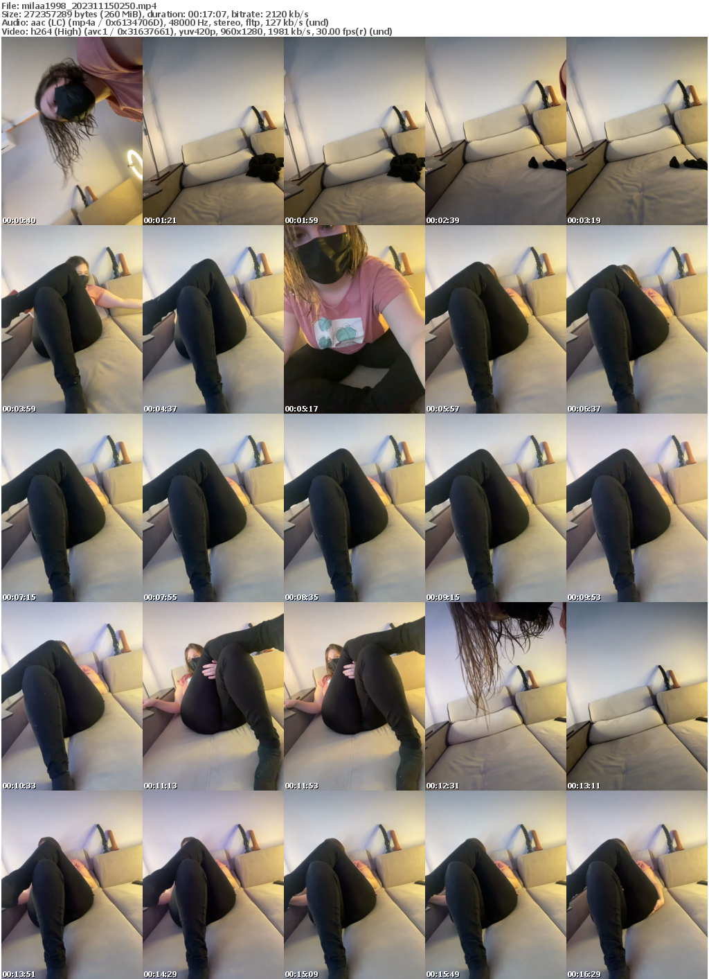 Preview thumb from milaa1998 on 2023-11-15 @ bongacams