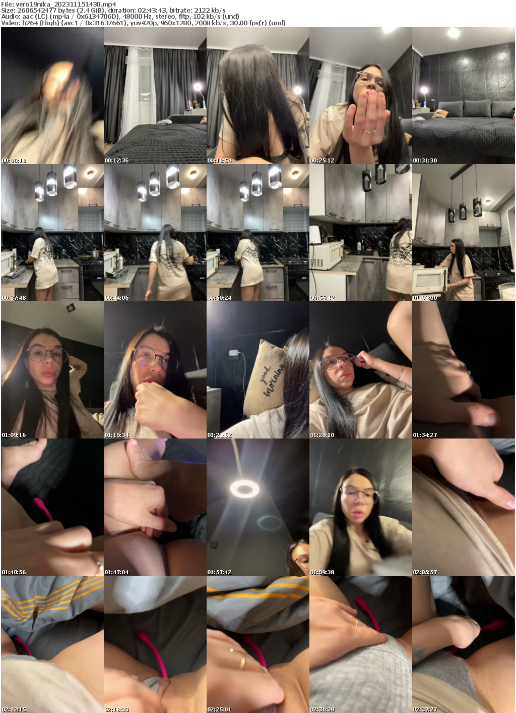 Preview thumb from vero19nika on 2023-11-15 @ bongacams