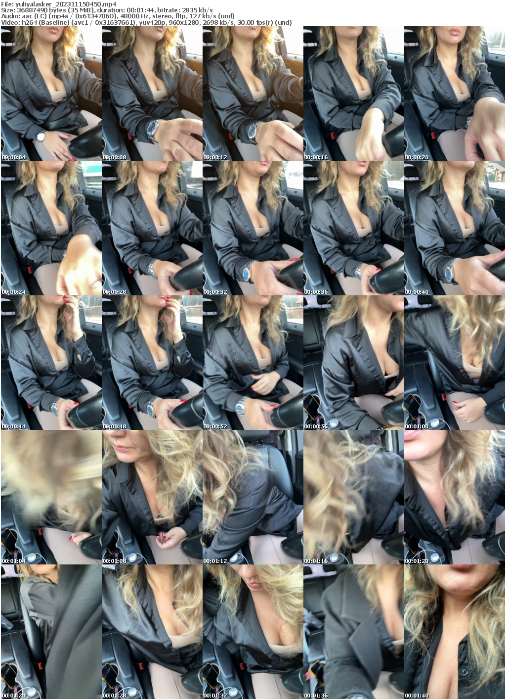 Preview thumb from yuliyalasker on 2023-11-15 @ bongacams