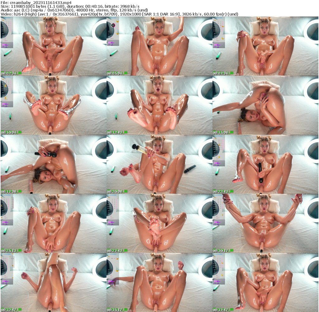 Preview thumb from creambaby on 2023-11-16 @ bongacams