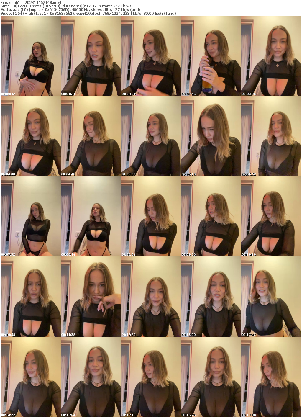 Preview thumb from emili1_ on 2023-11-16 @ bongacams